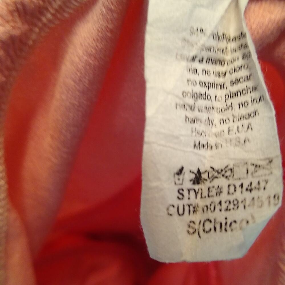 Neon by butux girls size small strapless orange dress. PARTY - Picture 8 of 8